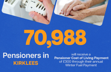 Cllr David Hall welcomes the Conservative Government’s £300 Pensioner Cost of Living Payment for 70,988 pensioners in Kirklees
