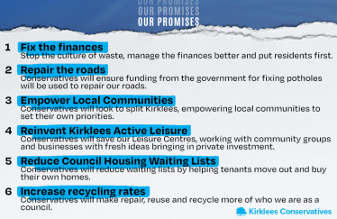 Kirklees Conservatives Launch 2024 Local Election Pledges
