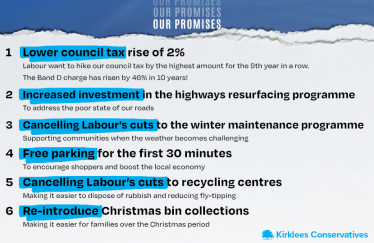 Kirklees Conservatives sets out a positive vision for our area